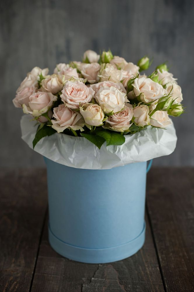 свадебная коробка XL с пионами для церемонии в Воронеже