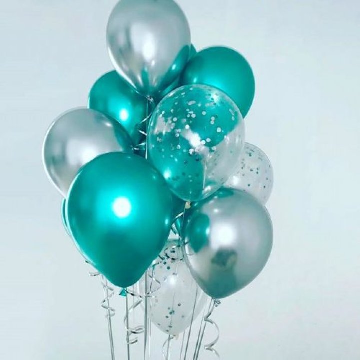 Фонтан шаров "Изумрудный" в Воронеже