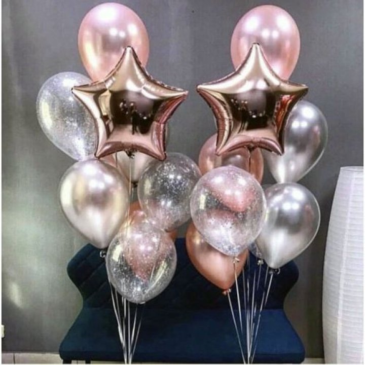 Фонтаны шаров "Дубль старт" в Воронеже