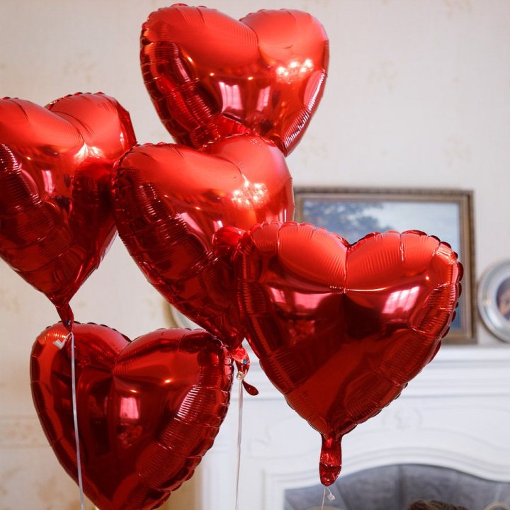 Фольгированный шар "Сердце" в Воронеже