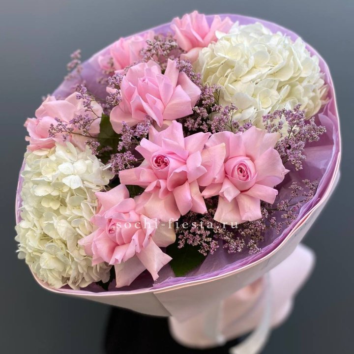 Авторский букет фреш №1 в Воронеже