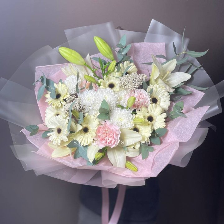 Букет "Нежная савана" в Воронеже