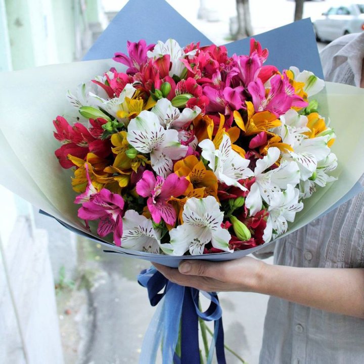 Микс альстромерий в Воронеже