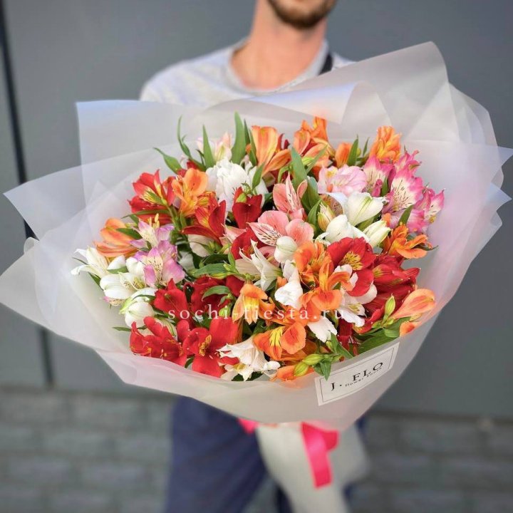 Микс альстромерий №5 в Воронеже