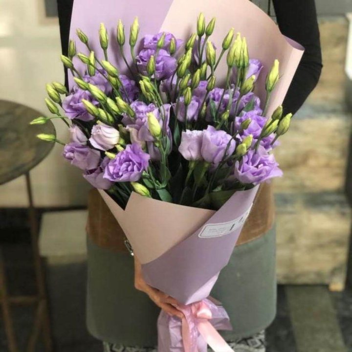 Букет эустом "Лило" в Воронеже