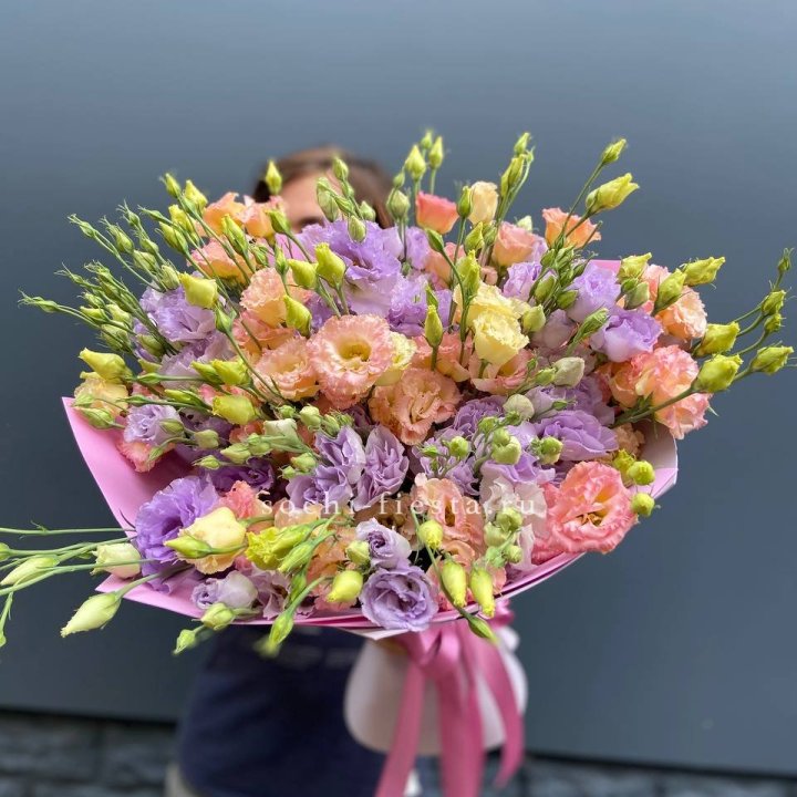 Букет эустом №2  в Воронеже