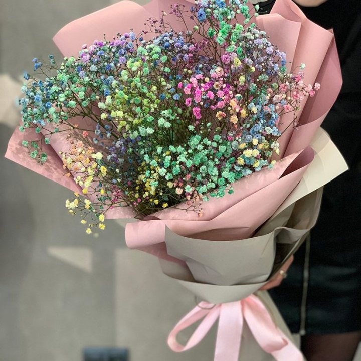 Букет гипсофил №3 в Воронеже