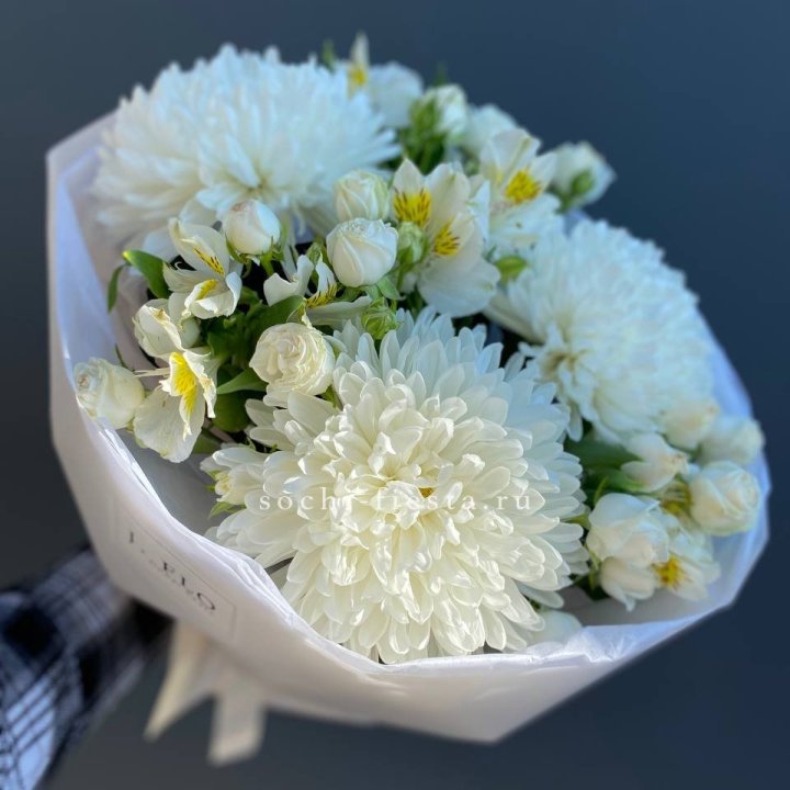 Букет из хризантем "Миранда" в Воронеже