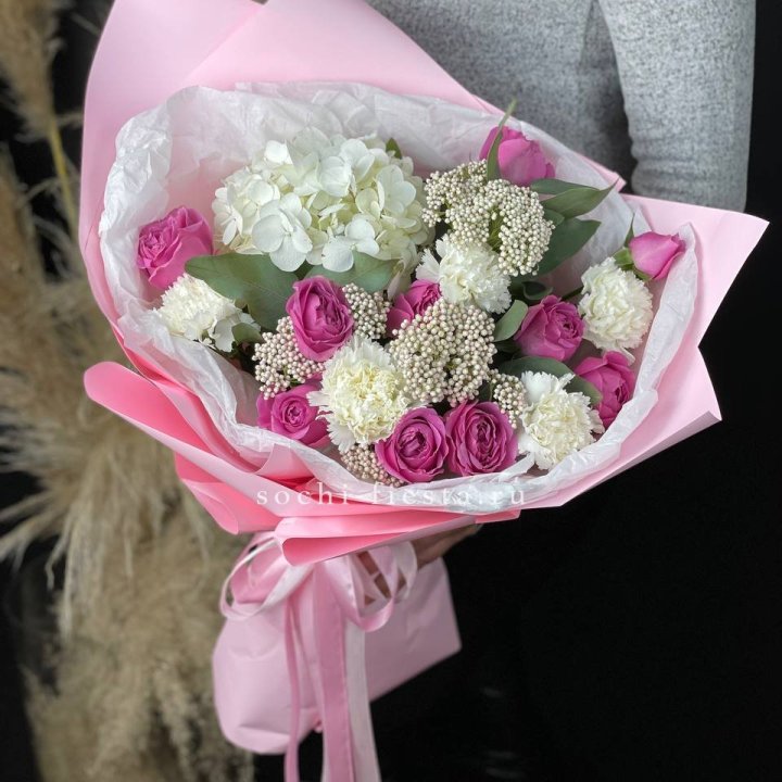 Букет с мисти бабблс №1 в Воронеже