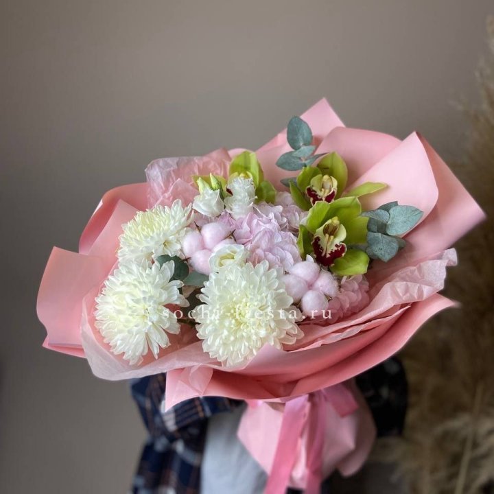  Букет с орхидеями "Вита" в Воронеже