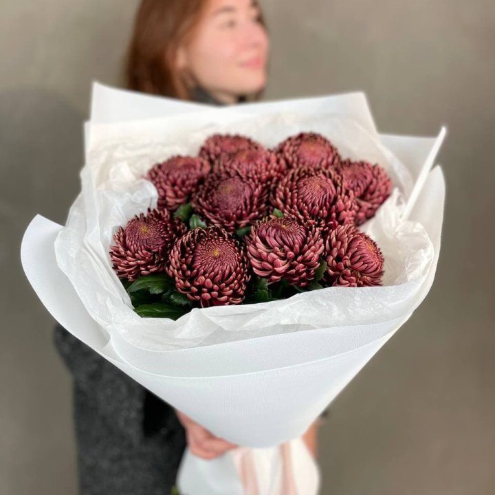 Букет хризантем "Касиопия" в Воронеже