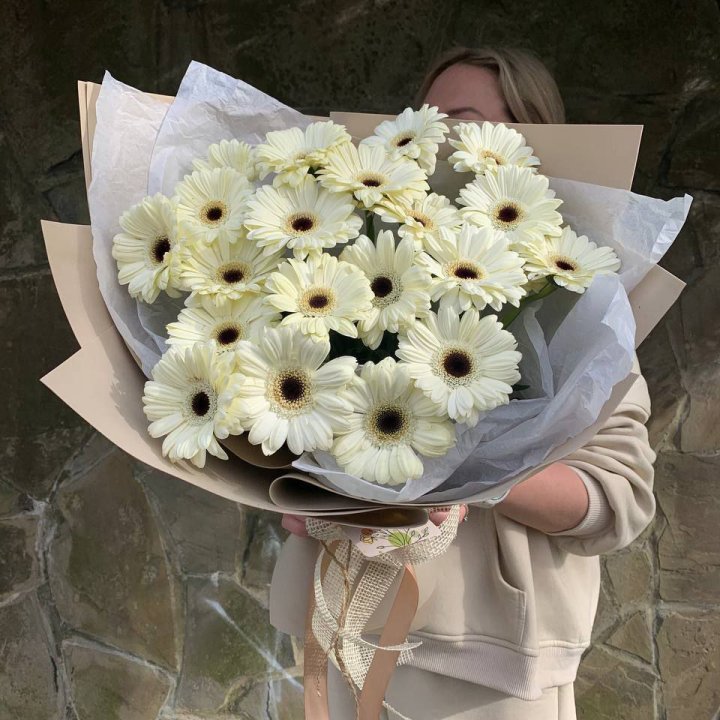 Букет голландских гербер "Шейн"" в Воронеже