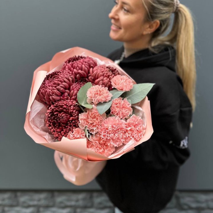 Дуо диантусы и бигуди в Воронеже