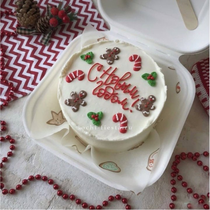 Бенто-торт "С Новым Годом!" в Воронеже