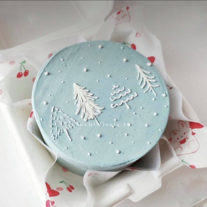 Бенто-торт "Елки" в Воронеже