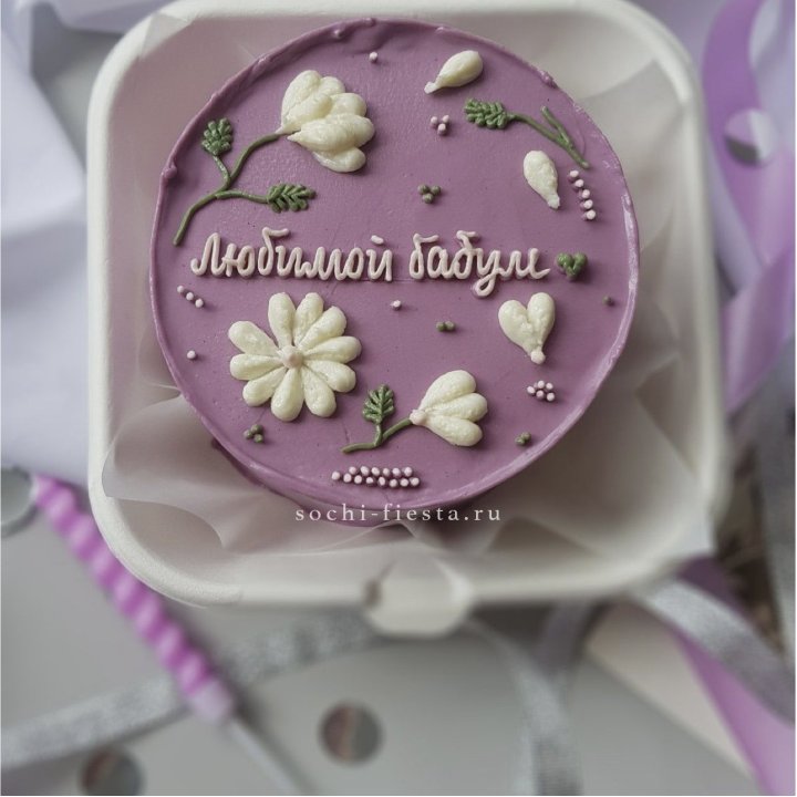 Бенто-торт "Любимой бабуле" в Воронеже