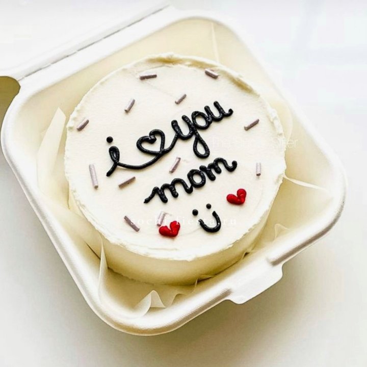 Бенто-торт "Мамочка, я люблю тебя!" в Воронеже