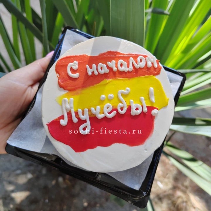 Бенто-торт "С началом учёбы"" в Воронеже