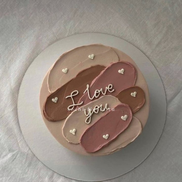 Бенто-торт "Я тебя люблю невероятно"  в Воронеже