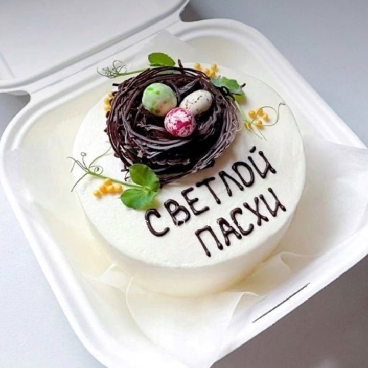 Бенто-торт "Светлой Пасхи" 1 в Воронеже