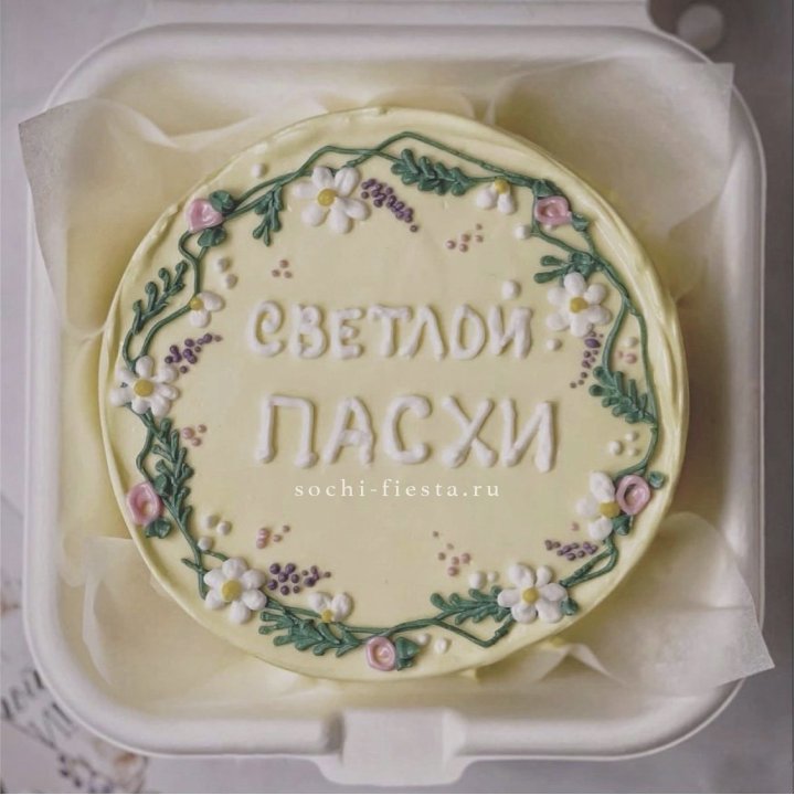 Бенто-торт "Светлой Пасхи" 2 в Воронеже