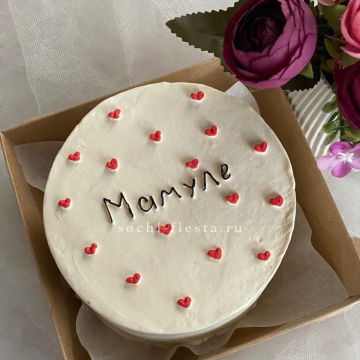 Бенто-торт "Мамуле" в Воронеже