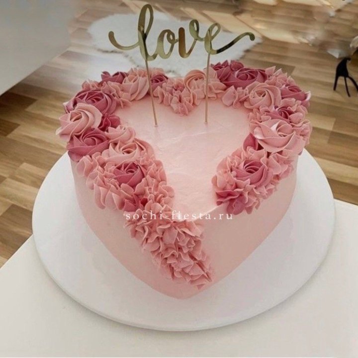 Торт "Сердце" 10 в Воронеже