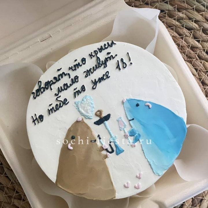 Бенто-торт "Крысы"  в Воронеже