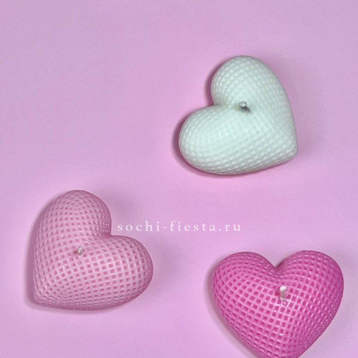 Набор свеч сердец в Воронеже