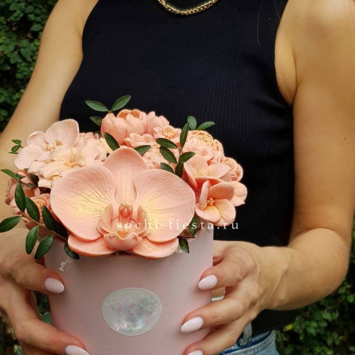 Шоколадный букет Орхидей в Воронеже