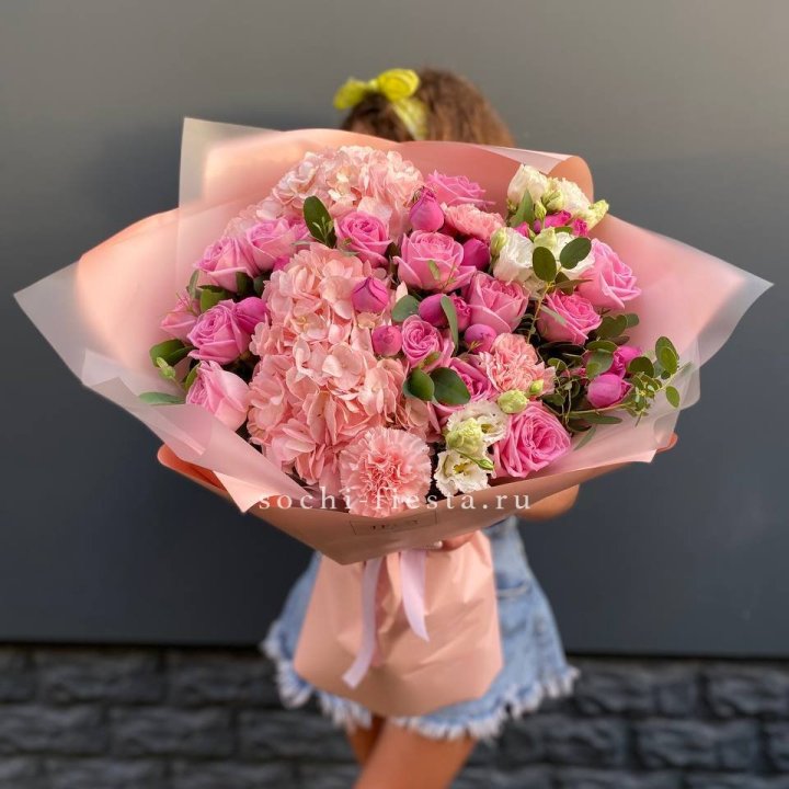 Авторский букет "Восторг" в Воронеже