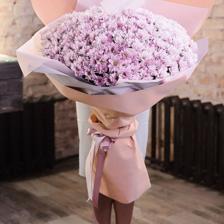 Облако хризантем №1 в Воронеже