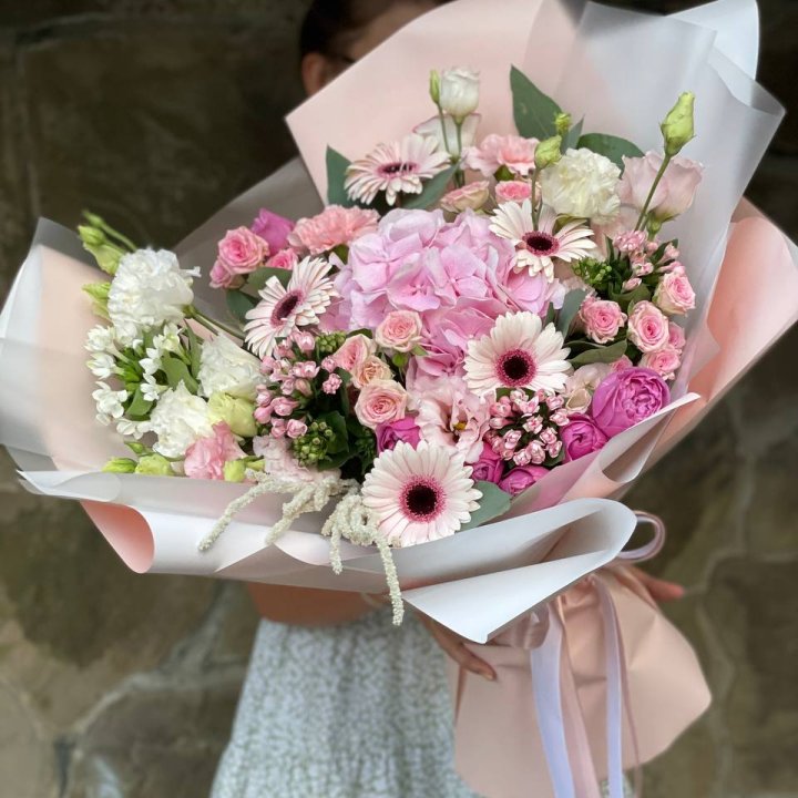 Авторский букет Пич в Воронеже