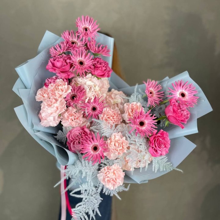 Дизайнерский букет "Свит хаер" в Воронеже