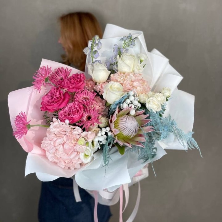 Дизайнерский букет "Фантастик" в Воронеже