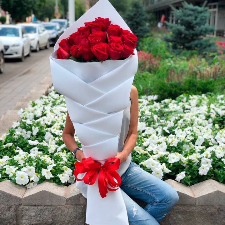 Высокие розы Кантри в Воронеже