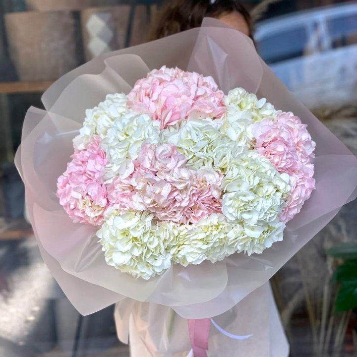 Букет гортензий № 3 в Воронеже