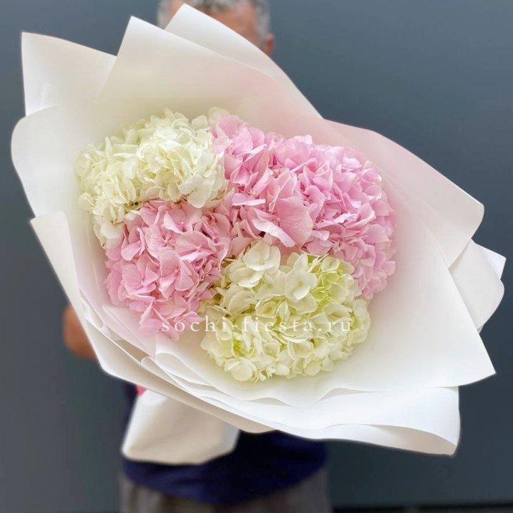 Букет гортензий №5 в Воронеже