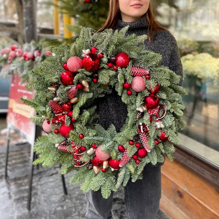 Рождественский венок  в Воронеже