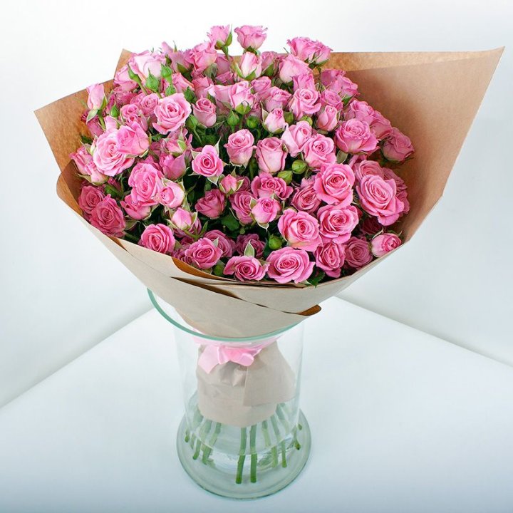 15 кустовых роз в Воронеже