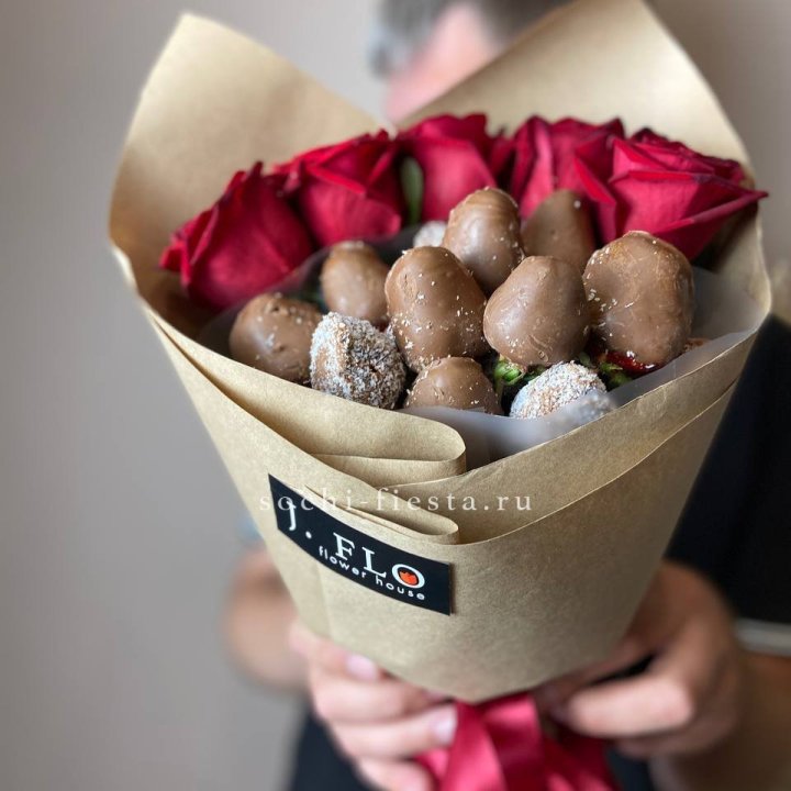 "Тандем с шоколадной клубникой" в Воронеже