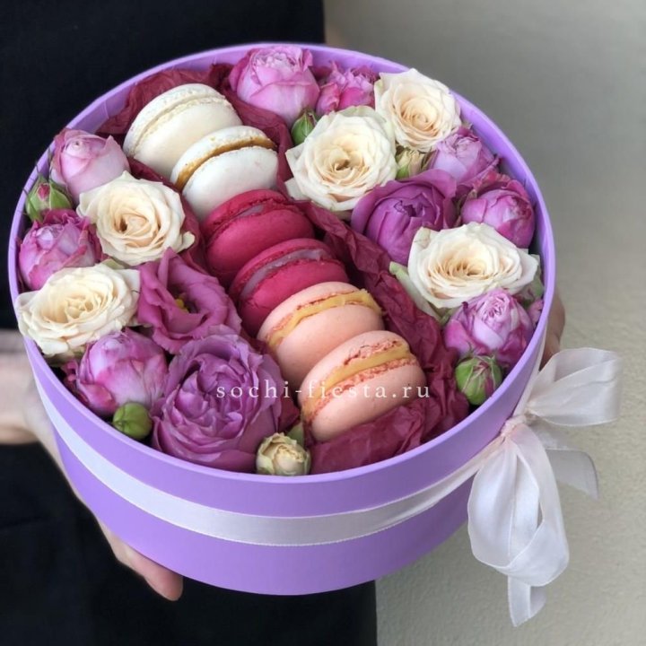 Цветочный бокс "Лаванди" в Воронеже