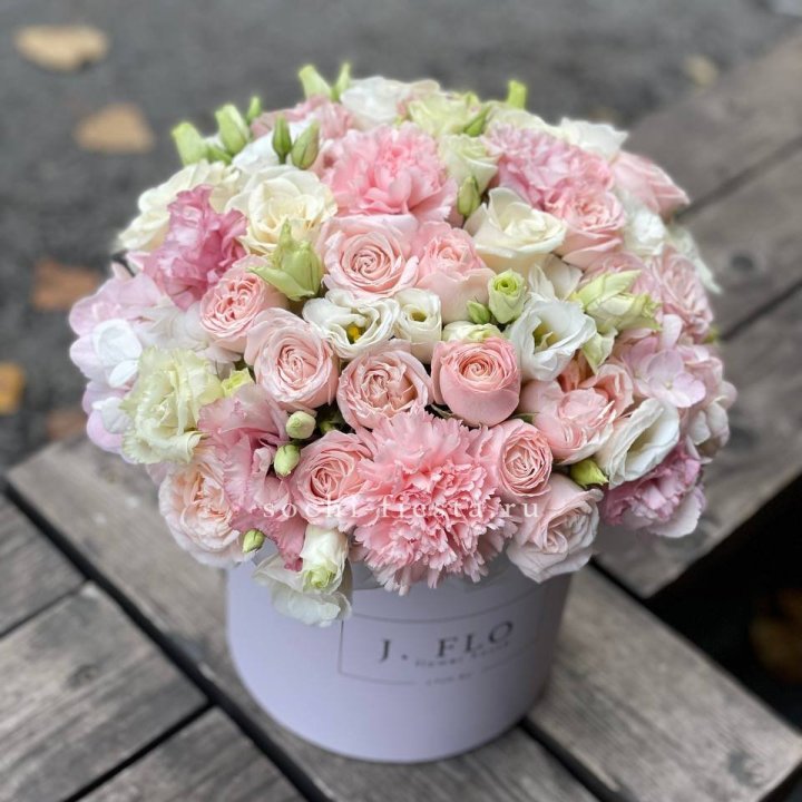 Цветочный бокс "Люксур" в Воронеже