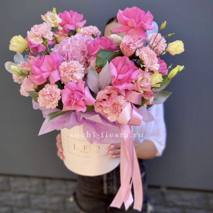 Цветочный бокс "Сальма" в Воронеже