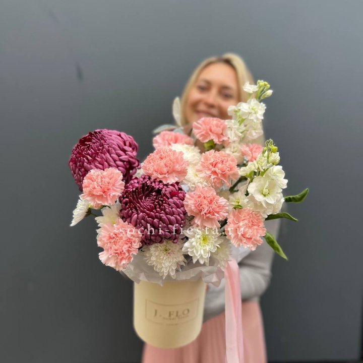 Цветочный бокс №4 в Воронеже