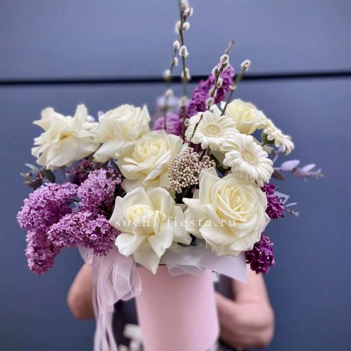 Цветочный бокс "Светлое Воскресенье" в Воронеже