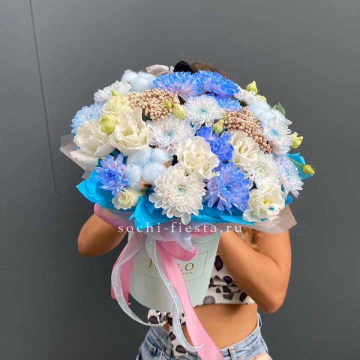 Коробка цветов  " Облако" в Воронеже