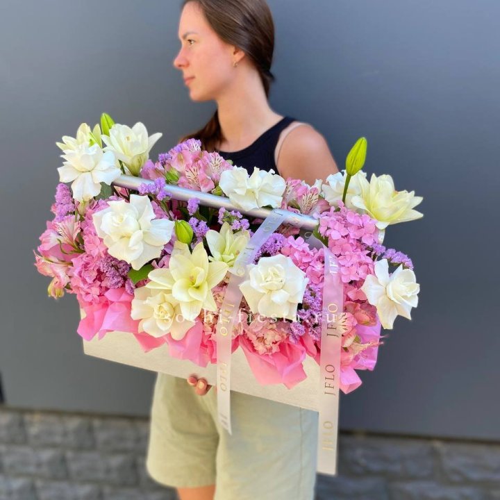 Большой бокс розовый в Воронеже