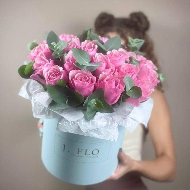 Бокс 27 роз в Воронеже