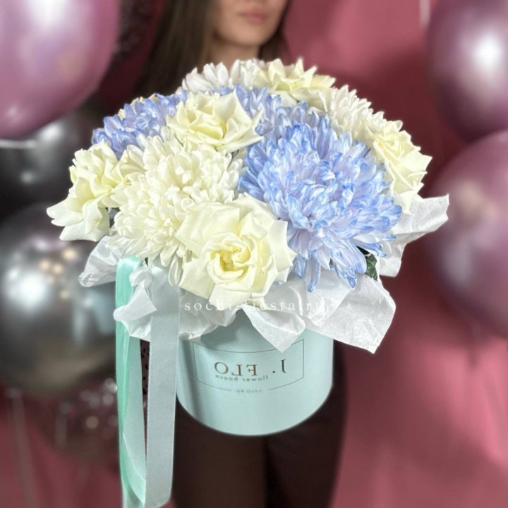 Коробка с цветами "Вольта" в Воронеже